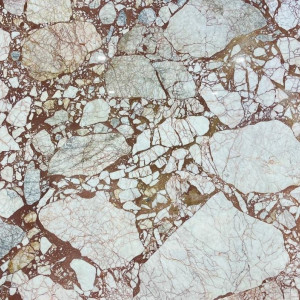  Calacatta Arabescato Rosso Stone Basyx Marble