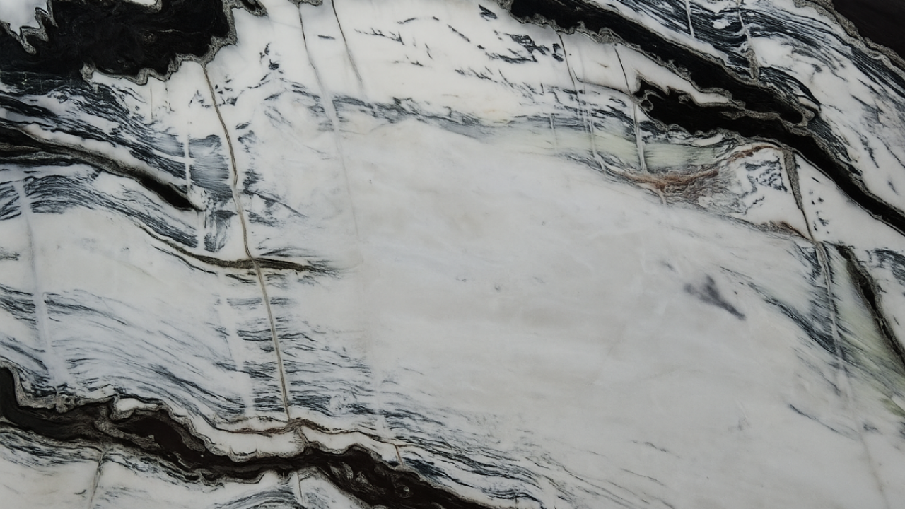 Panda Marble Satin Stone Basyx Marble Marble